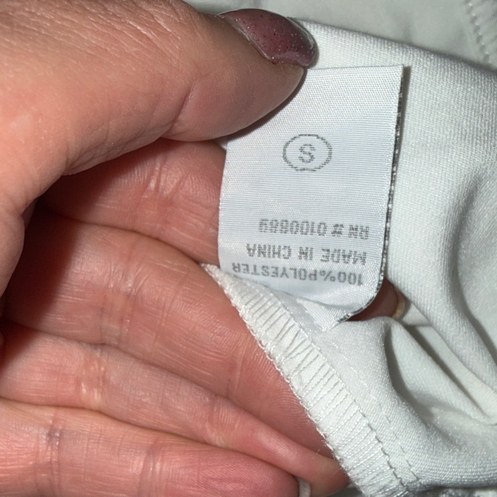 Christopher & Banks White Jean Jacket with Pink Floral Design - Picture 6 of 8